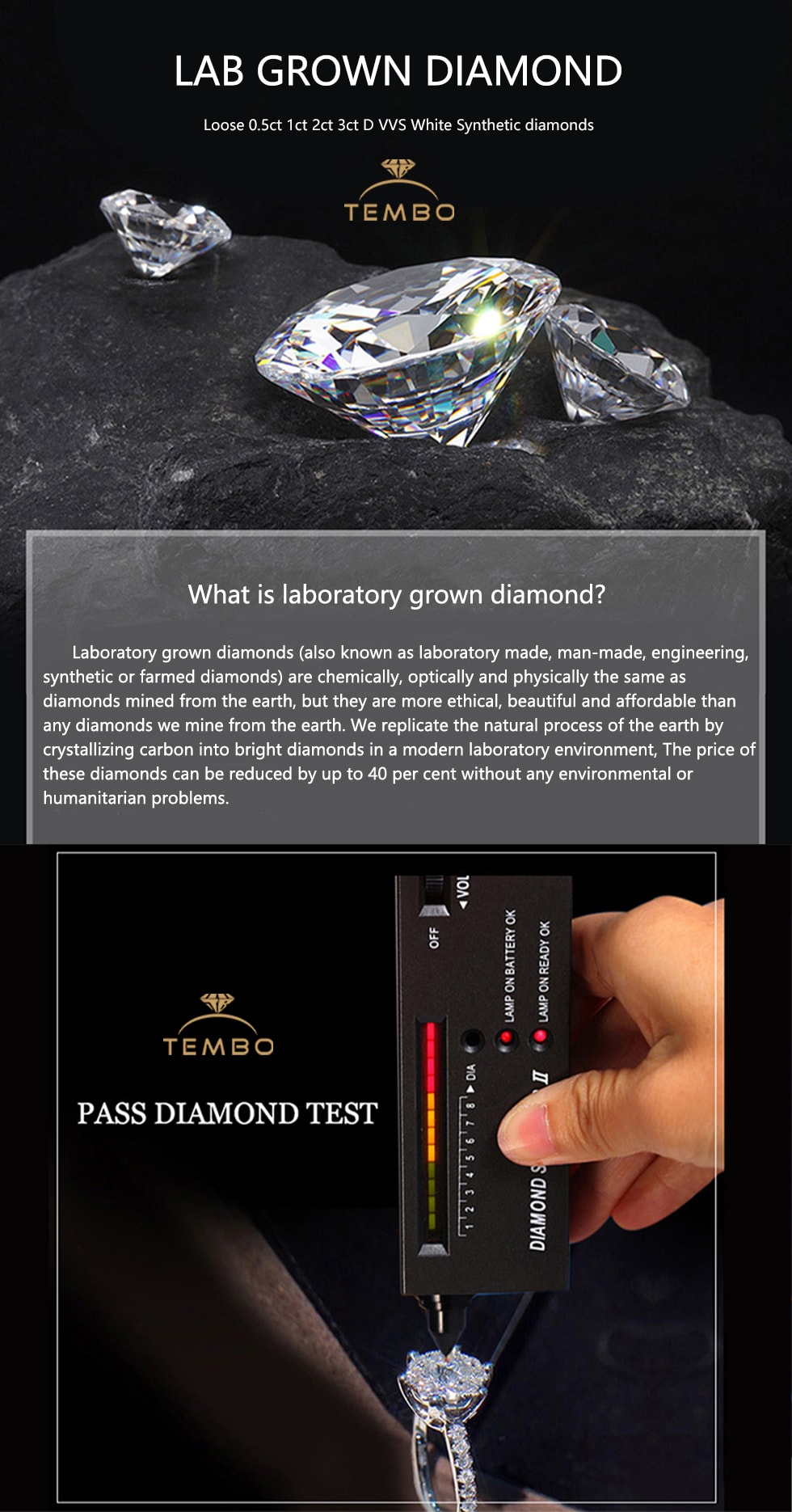 What is laboratory grown diamond?