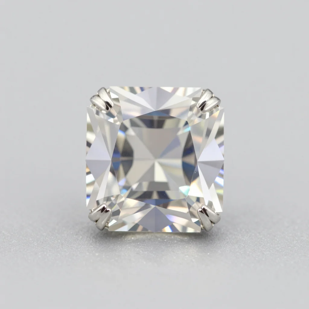 Asscher Cut Loose Lab-Grown เพชร Asscher Cut Loose Lab-Grown Diamond