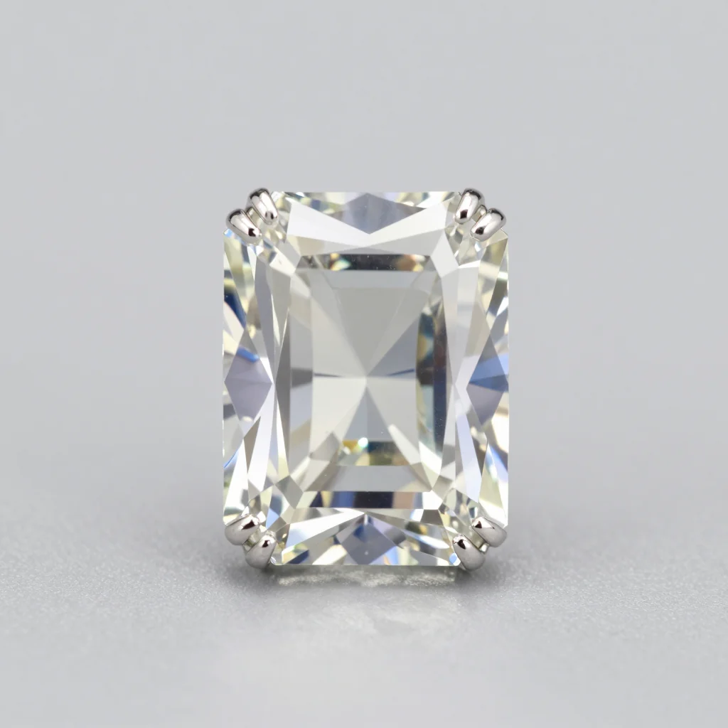 Diamante solto cultivado em laboratório com corte esmeralda Emerald Cut Loose Lab-Grown Diamond