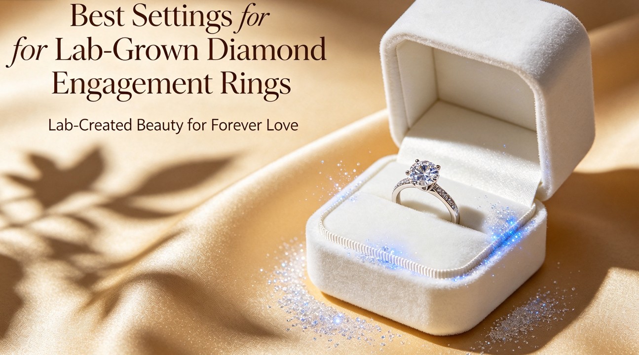 Best settings for lab-grown diamond engagement rings